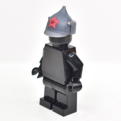 Буденовка солдата пехоты для лего фигурок. G Brick Design