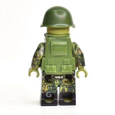 Бронежилет для лего фигурок 6Б5 оливковый. G Brick Design