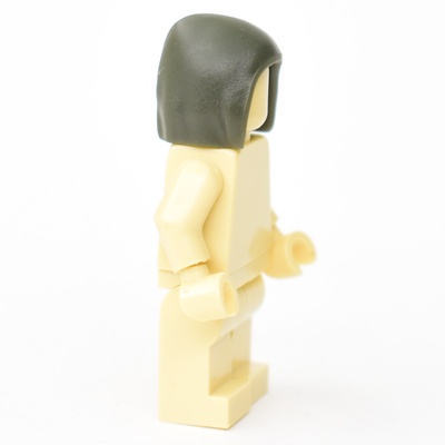 Капюшон зеленый. для лего фигурок