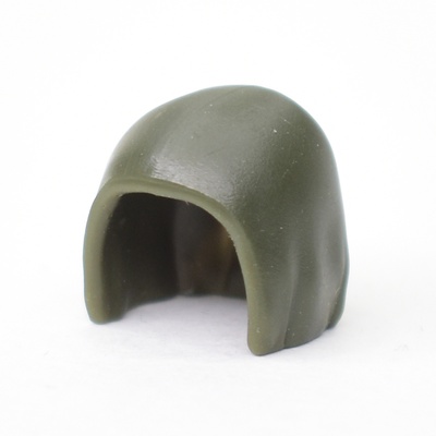 Капюшон зеленый. для лего фигурок