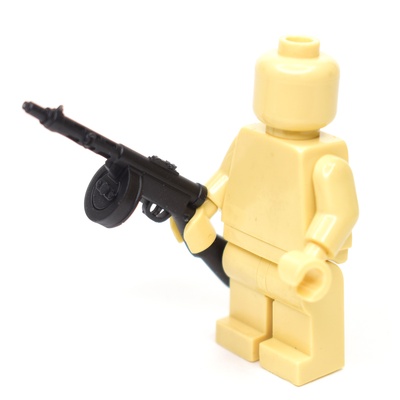 Пистолет-пулемет «Суоми» KP/-31 - Дисковый магазин. для фигурок лего