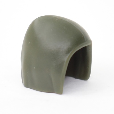 Капюшон зеленый. для лего фигурок