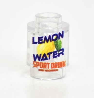 Brick 1x1 round tr.clear "LEMON WATER"