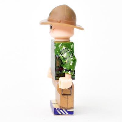 BR011 Солдат ВДВ в куртке КЛМК березка разделенка в панаме. Совместим с лего.