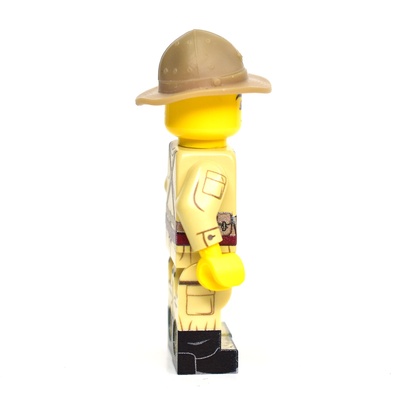 Панама афганка со звездой для лего фигурок. Одной деталью. G Brick Design