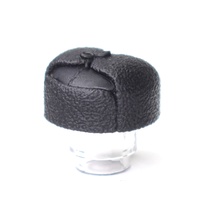 Шапка-ушанка черная для лего фигурок G Brick Design