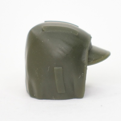 Капюшон зеленый с козырьком от кепки. для лего фигурок