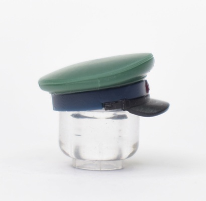 Фуражка пограничника РККА времен ВОВ для лего. G Brick Design