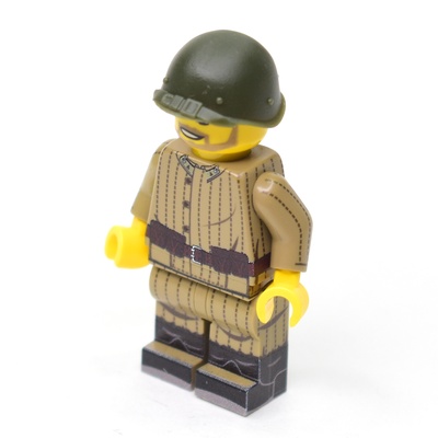 Шлем СШ-40 С РЕМЕШКОМ на козырьке. для фигурок лего