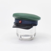 Фуражка пограничника РККА времен ВОВ для лего. G Brick Design