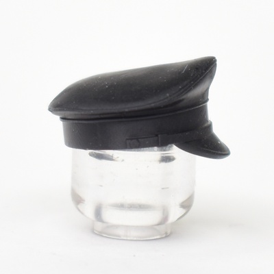 Картуз черный, времен гражданской войны. Для лего фигурок