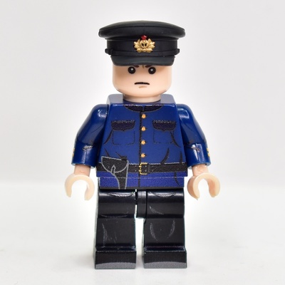 Фуражка командного состава ВМФ РККА для лего фигурок. период ВОВ. G Brick Design