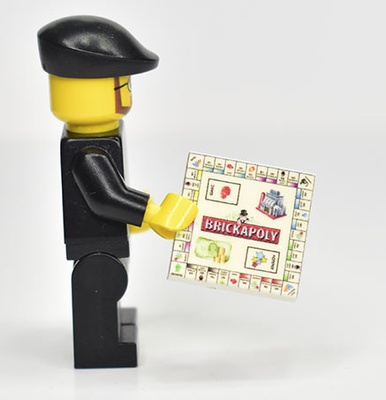 Tile 2x2 с изображением "настольная игра Brickapoly"