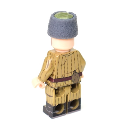 Папаха обр. 1910 г с кокардой РИА для лего фигурок