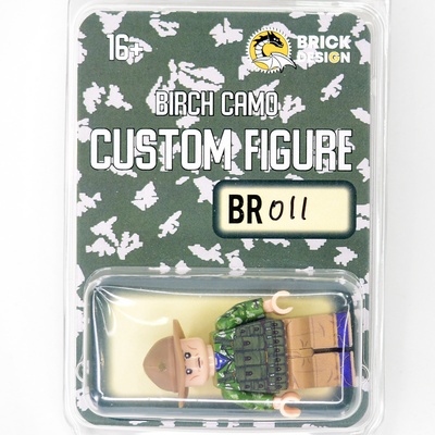 BR011 Солдат ВДВ в куртке КЛМК березка разделенка в панаме. Совместим с лего.