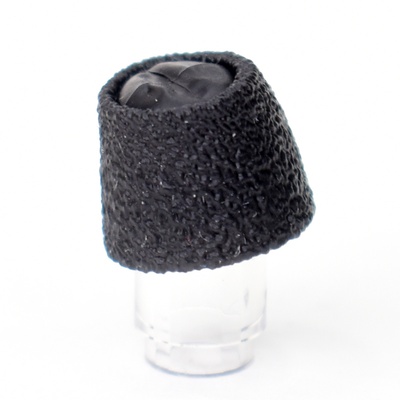 Папаха высокая черная. для лего фигурок