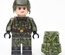 BA002 Российский Солдат в камуфляже ВСР-93 "Барвиха" в бронежилете. Совместим с лего
