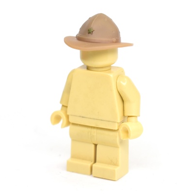 Панама афганка для лего фигурок с полевой звездой. G Brick Design