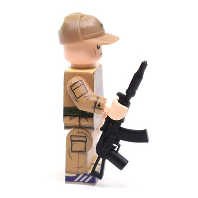 Автомат укороченный, с Глушителем. для фигурок ЛЕГО