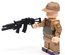 Автомат укороченный, с Глушителем и гранатометом для фигурок ЛЕГО