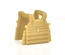 Тактический бронежилет (плитник) для лего фигурок LBT 6094 бежевый. G Brick Design