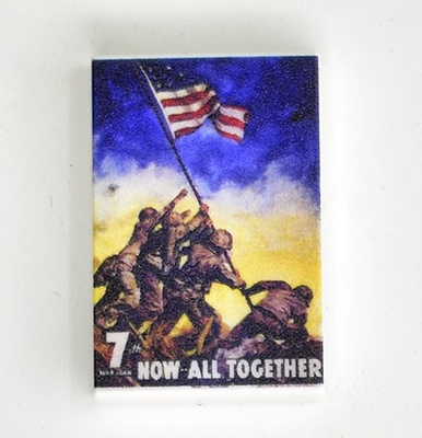 Tile, 2 x 3 С принтом "Now all together"