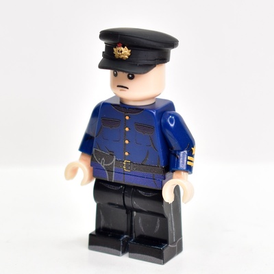 Фуражка командного состава ВМФ РККА для лего фигурок. период ВОВ. G Brick Design