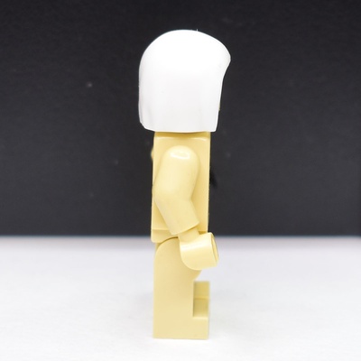 Капюшон белый. для лего фигурок