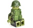 Бронежилет для лего фигурок 6Б5 оливковый. G Brick Design