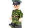BR002 Пограничник в камуфляже березка, в фуражке. Совместим с лего.