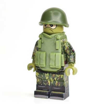 Бронежилет для лего фигурок 6Б5 оливковый. G Brick Design