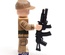 Автомат укороченный, с Глушителем и гранатометом для фигурок ЛЕГО