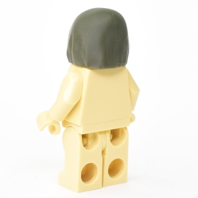 Капюшон зеленый. для лего фигурок