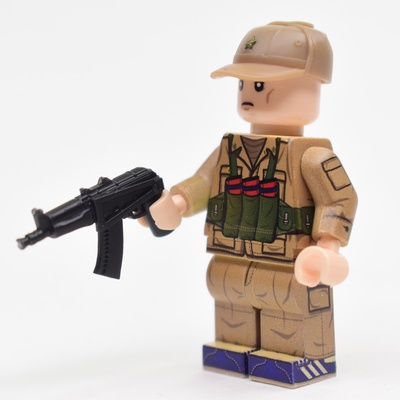 Автомат укороченный, сложенный приклад. для фигурок ЛЕГО