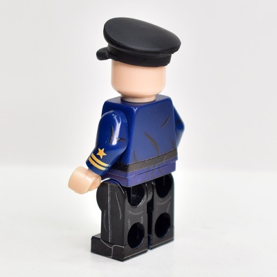 Фуражка командного состава ВМФ РККА для лего фигурок. период ВОВ. G Brick Design