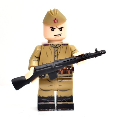 Винтовка для фигурок лего СВТ-40. G Brick Design