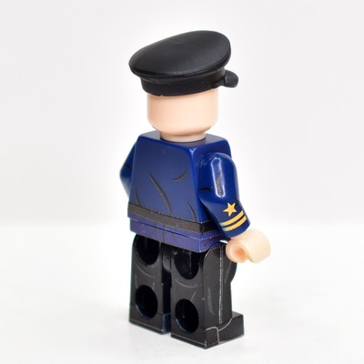 Фуражка командного состава ВМФ РККА для лего фигурок. период ВОВ. G Brick Design