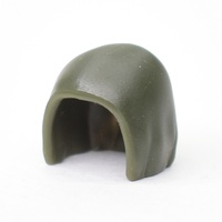 Капюшон зеленый. для лего фигурок