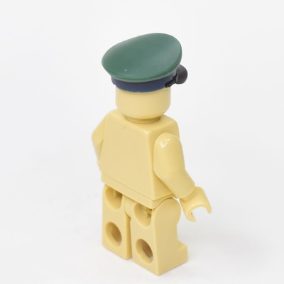 Фуражка пограничника РККА времен ВОВ для лего. G Brick Design
