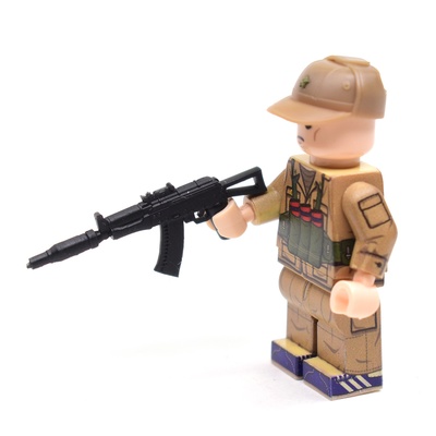 Автомат укороченный, с Глушителем. для фигурок ЛЕГО