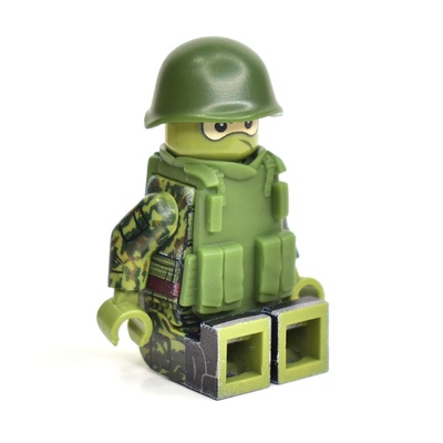 Бронежилет для лего фигурок 6Б5 оливковый. G Brick Design