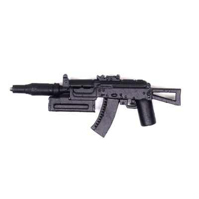 Автомат укороченный, с Глушителем и ЛЦУ для фигурок ЛЕГО